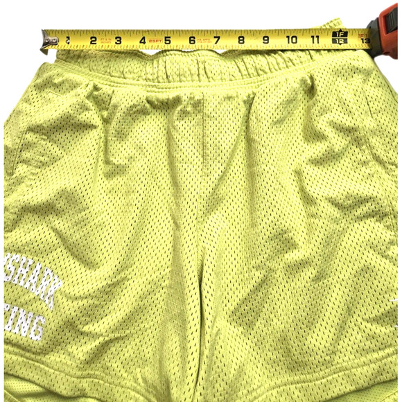 Womens Gymshark Lifting Mesh Shorts Neon Yellow/Green Size XS Pockets EUC - Picture 4 of 11